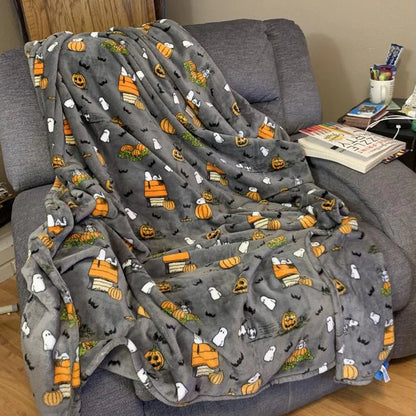 snuzzle™ - Peanuts Holiday Plush Throw Blanket