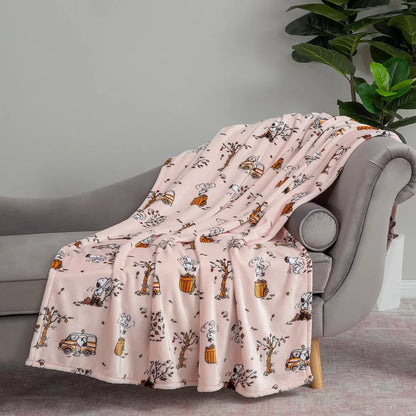 snuzzle™ - Peanuts Holiday Plush Throw Blanket