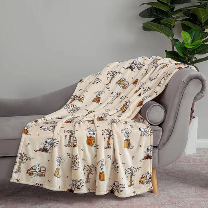 snuzzle™ - Peanuts Holiday Plush Throw Blanket